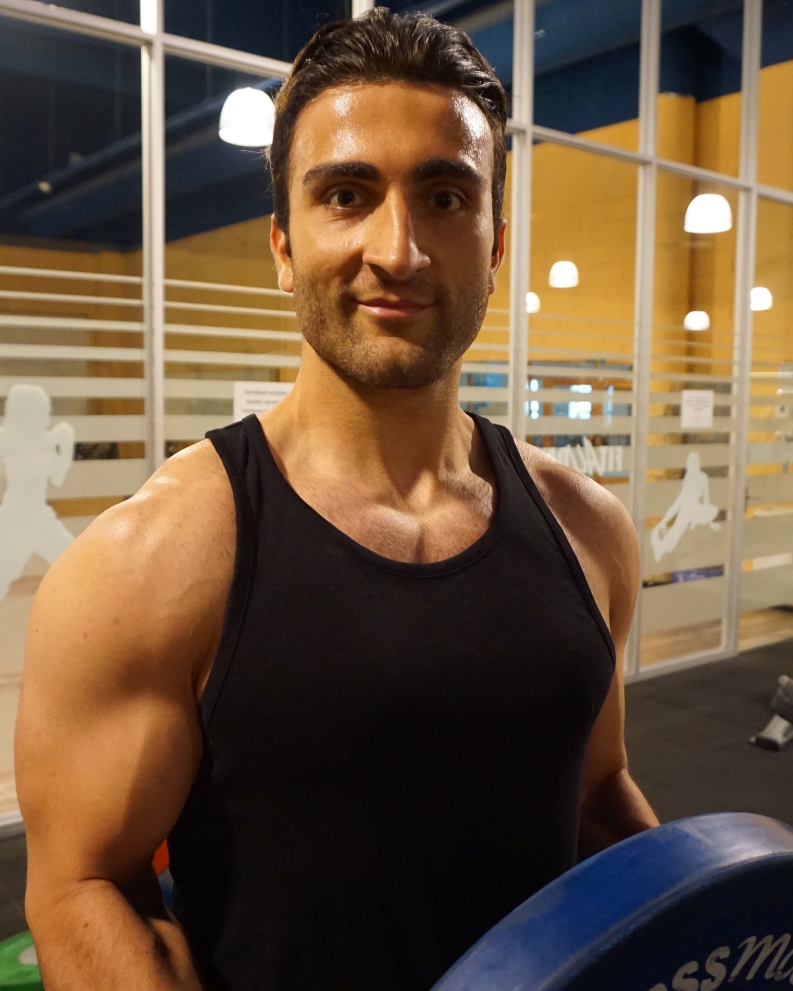 Coach Ertuğrul in de sportschool